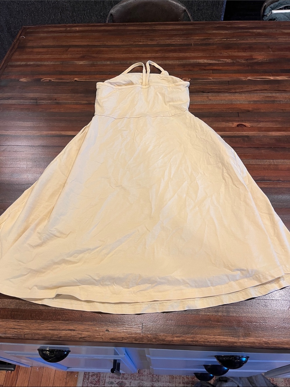 Pact Strappy yellow A-Line Sundress - Women built in bra - Picture 2 of 4